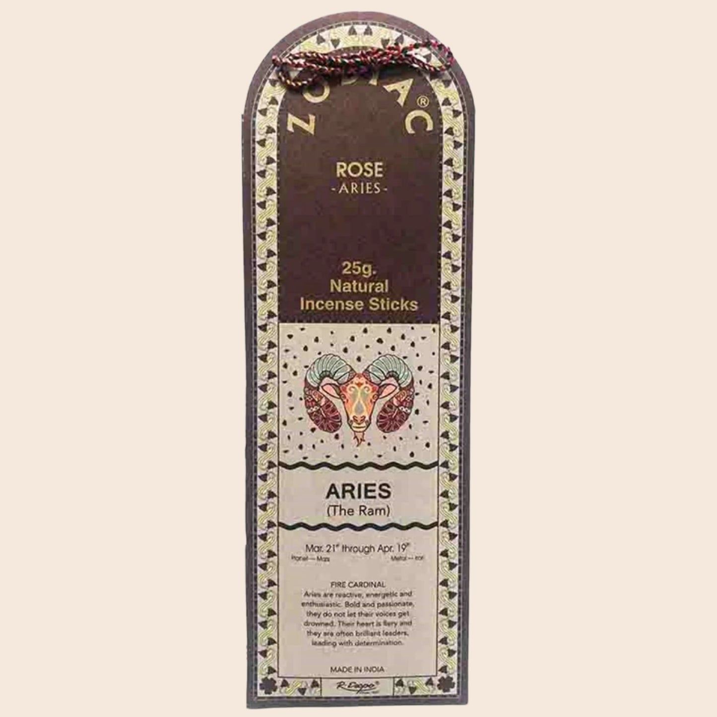 Zodiac Incense- Aries