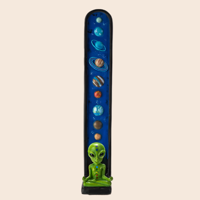 Alien and Planet Incense Burner