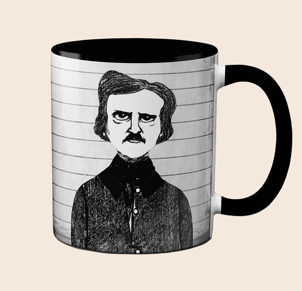 Poe Boy Black Coffee Mug