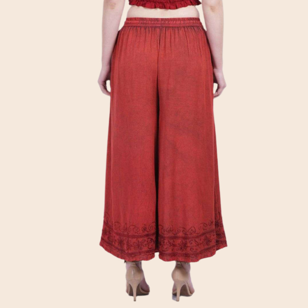 Ultra-Wide Leg Palazzo Pants