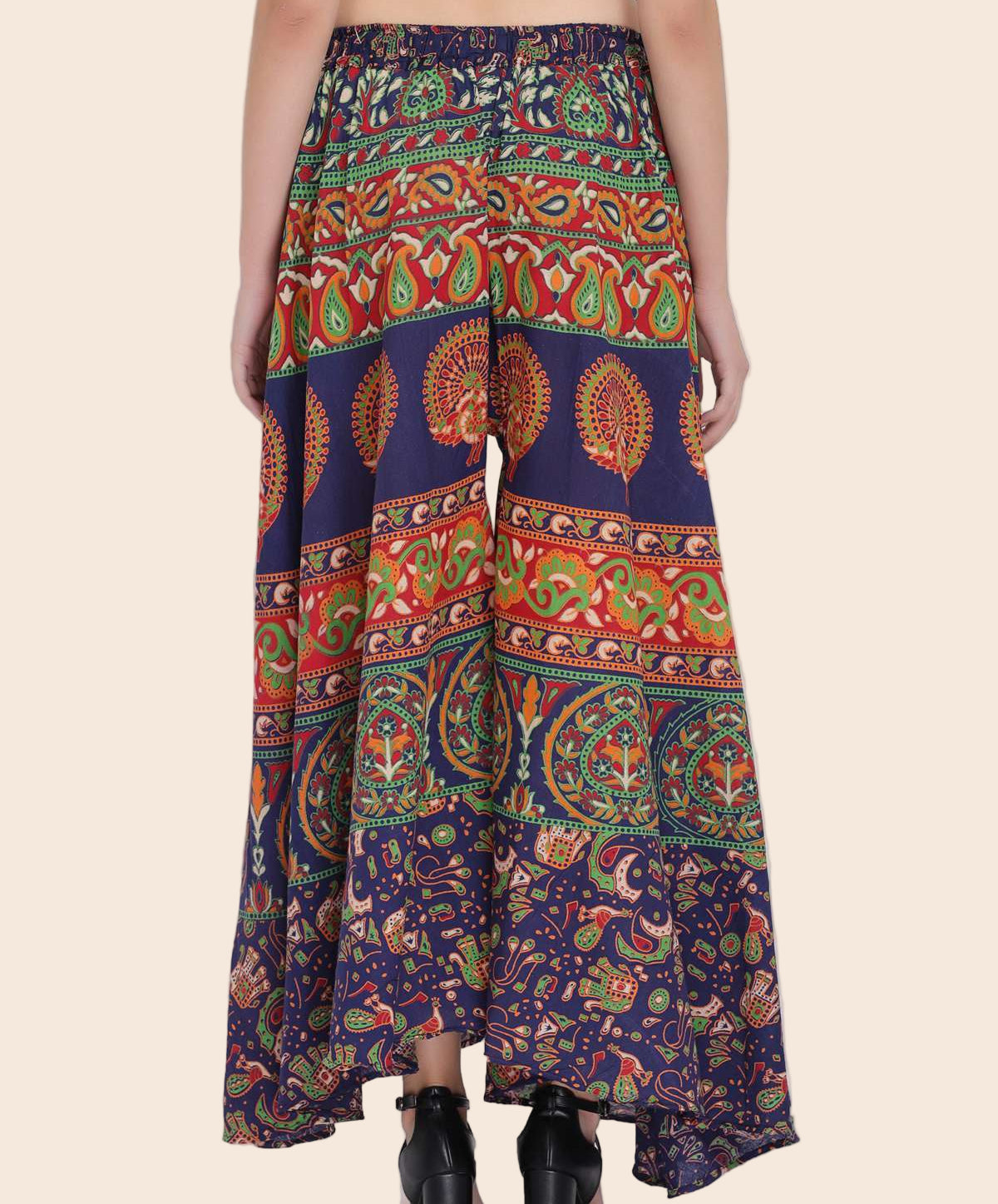 Floral Printed Wide Leg Pants