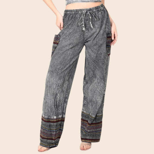 Nepali Fabric Detail Pants