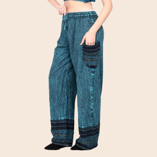 Nepali Fabric Detail Pants