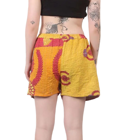 2 Layer Kantha Shorts