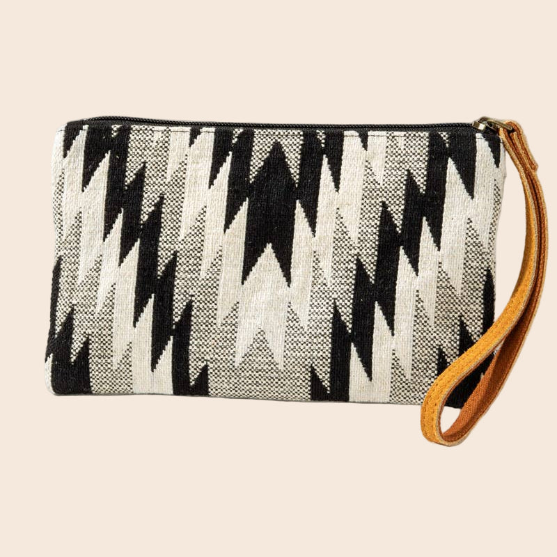 Wren Handmade Ethnic Pattern Clutch
