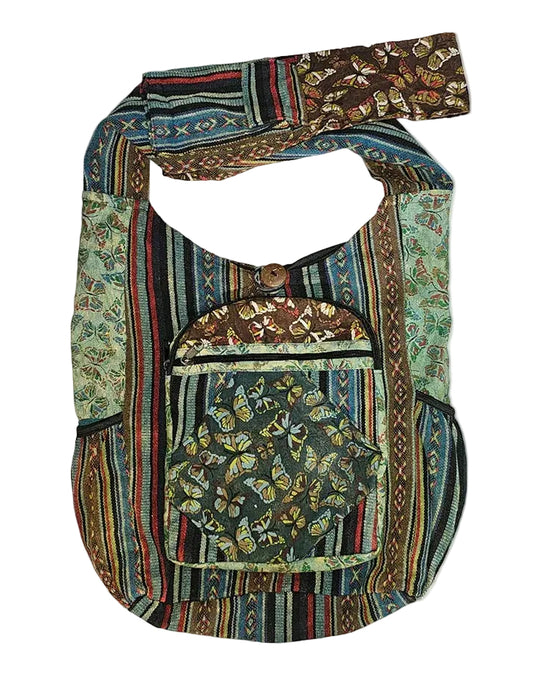 Butterfly Design Hobo Bag