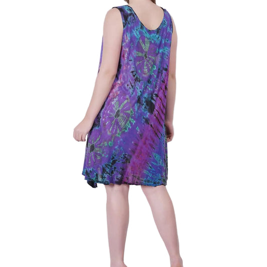 Loose Tie Dye Dress
