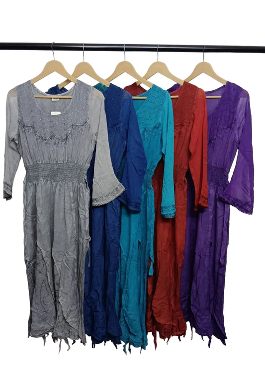 Long Sleeve Renaissance Dress