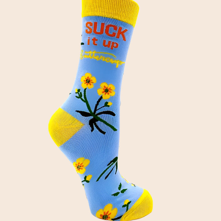 Suck it Up Buttercup Women's Socks