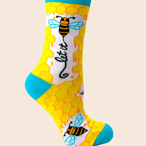 Let It Bee Women's Socks