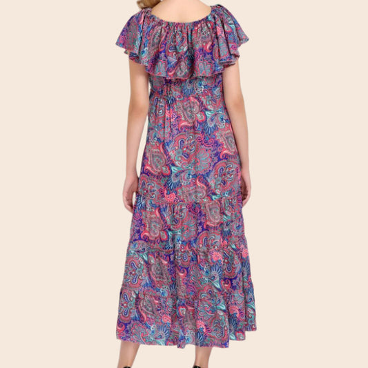 Off The Shoulder Maxi Dress