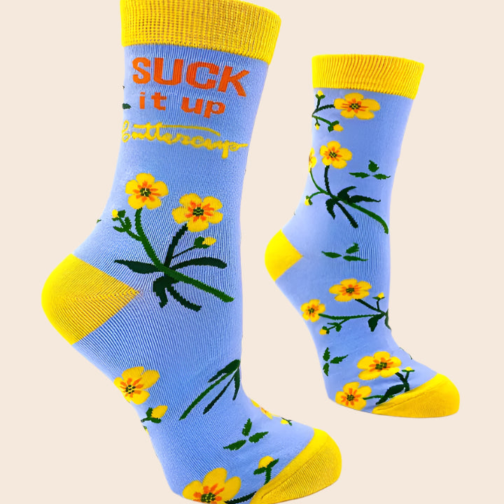 Suck it Up Buttercup Women's Socks