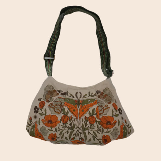 Luna Moth Print Bag