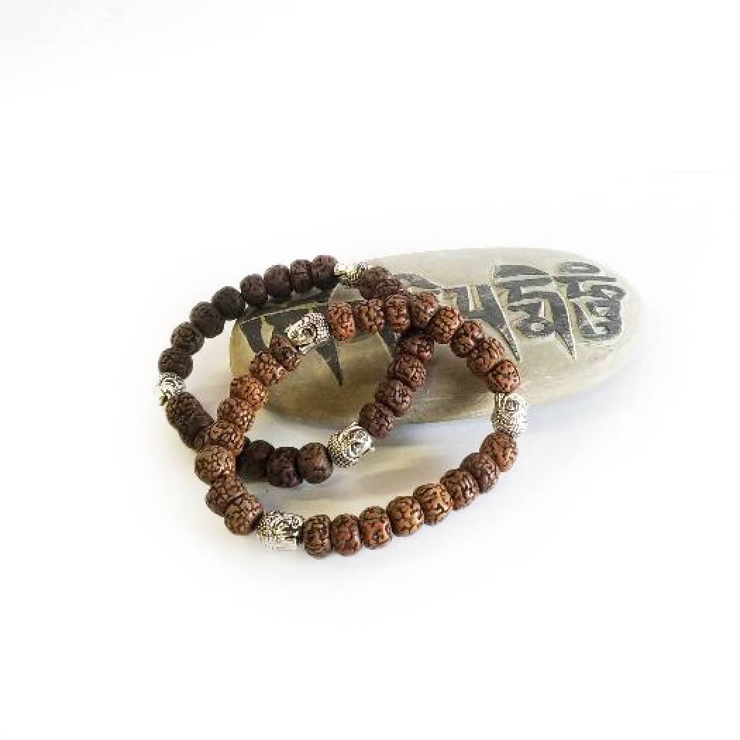 Buddha Rudraksha Bracelet