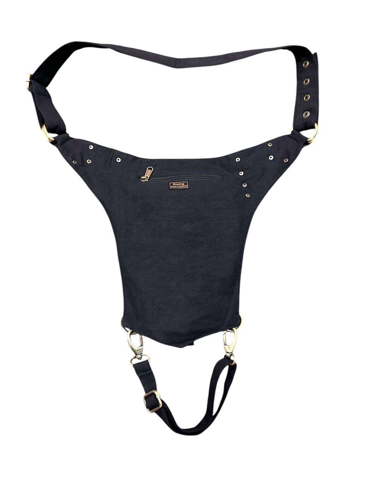 Cotton Multi Ring Hip Fanny Bag CT14