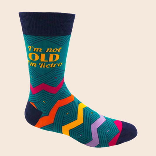 I'm Not Old I'm Retro Men's Socks