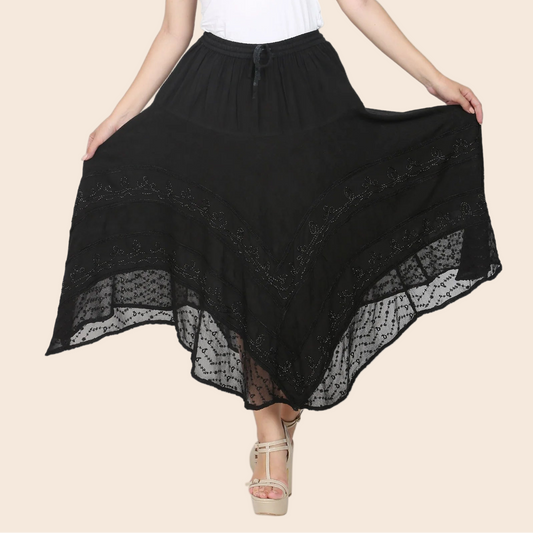 Renaissance Midi Length Skirt