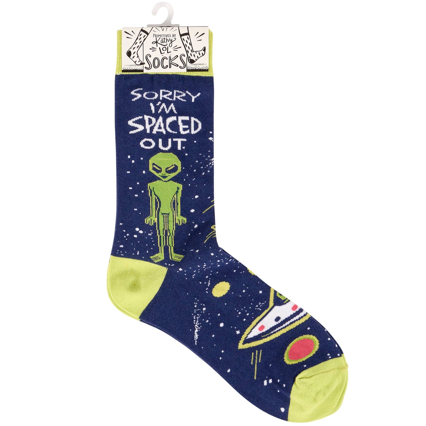 Sorry I'm Spaced Out Socks