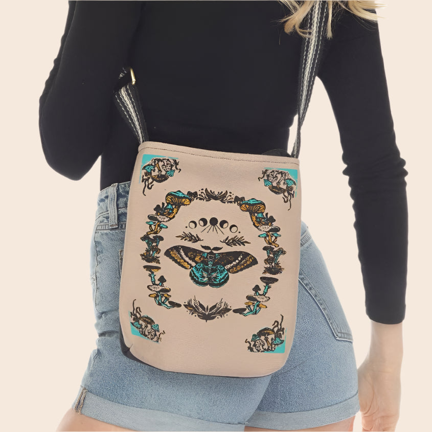 Moth Boho Shoulder Bag