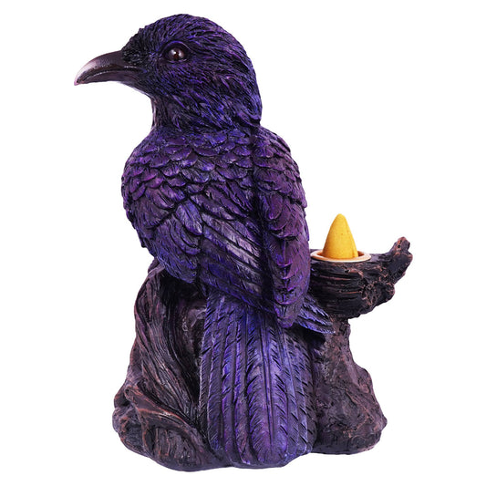Raven Back Flow Incense Burner