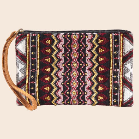 Cosima Handmade Ethnic Pattern Clutch
