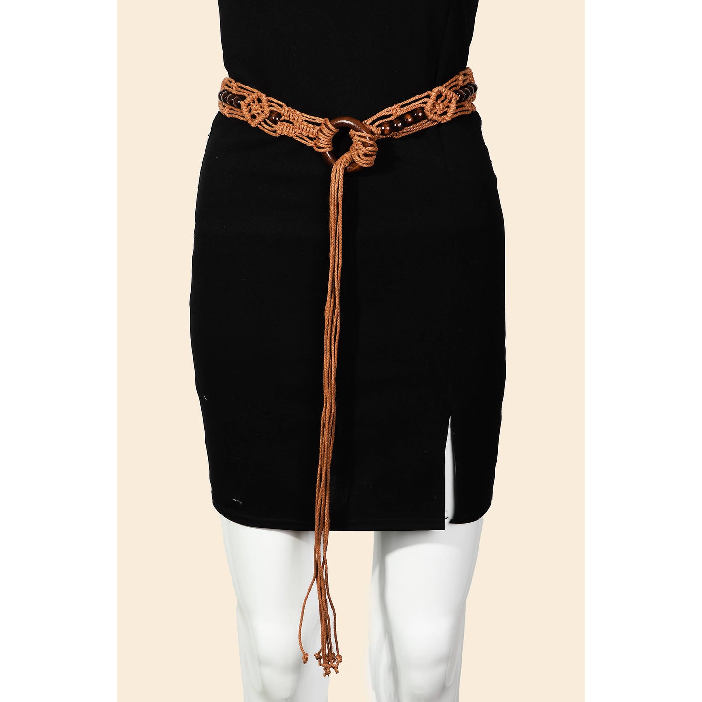Rope Braided Boho Belt