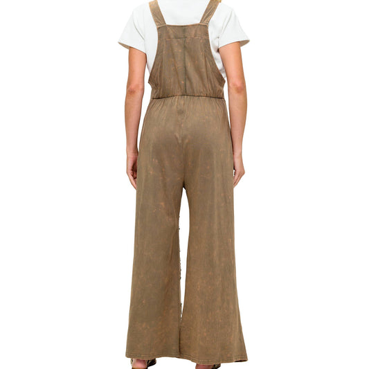 Boho Patchwork Overall Razor Cut