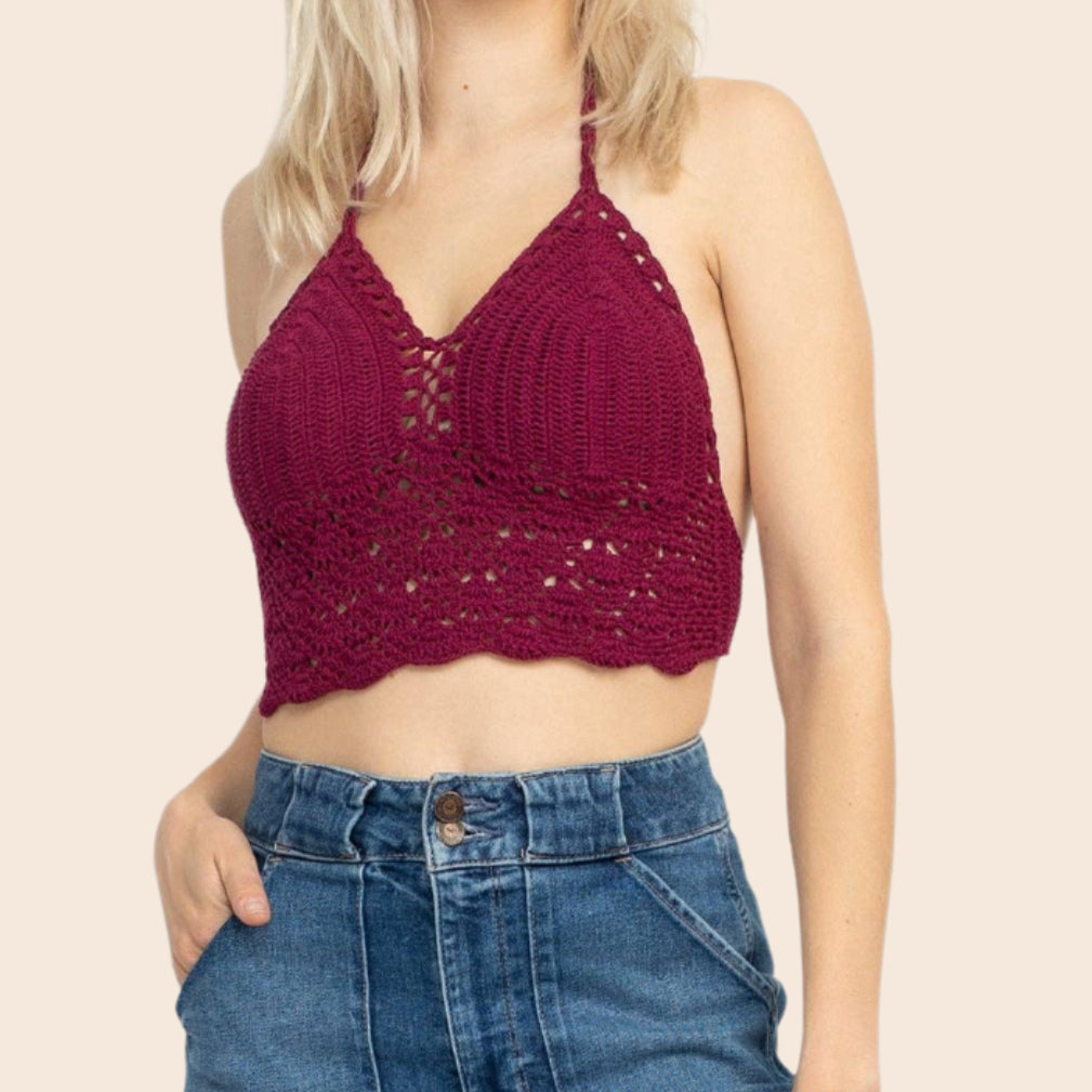 Celestia Crochet Summer Top