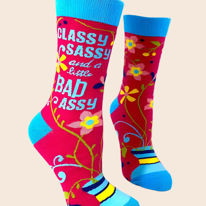 Classy, Sassy, and a little Bad Assy Women's Socks