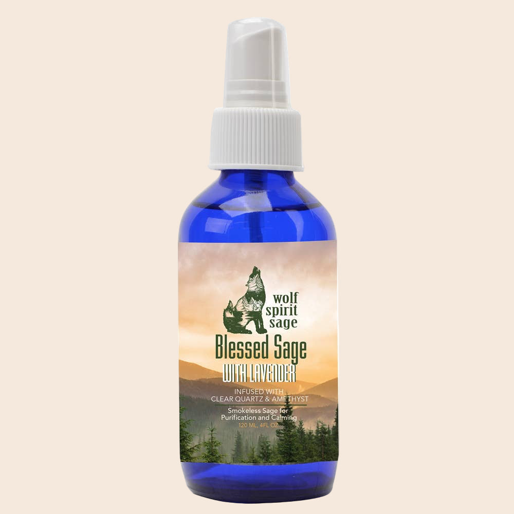Blessed Sage Spray With Lavender - 4 Oz.