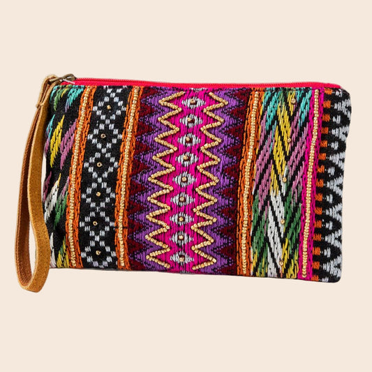 Handmade Ethnic Pattern Clutch