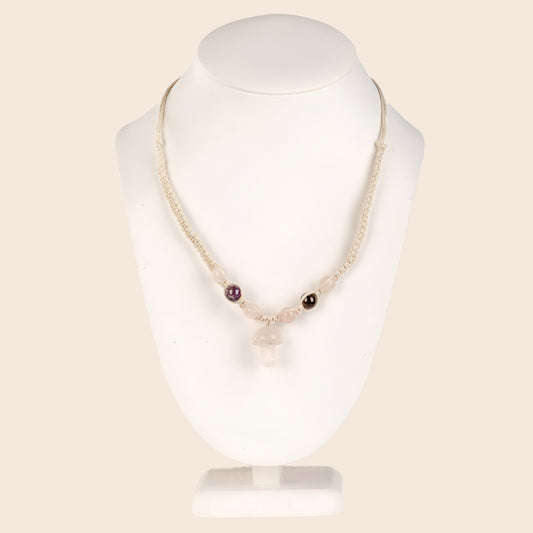 Hemp Mushroom Necklace