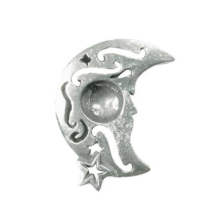 Chime Candle Holder Crescent Moon