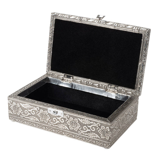 Horse Tin Jewelry Box