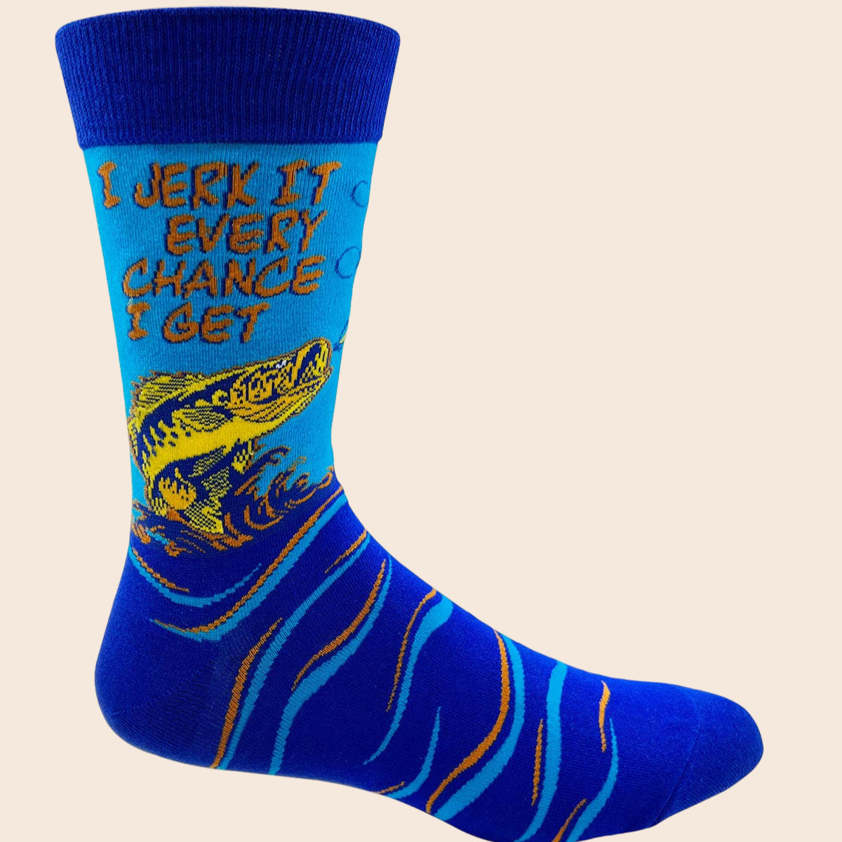 I Jerk It Every Chance I Get Men's Socks