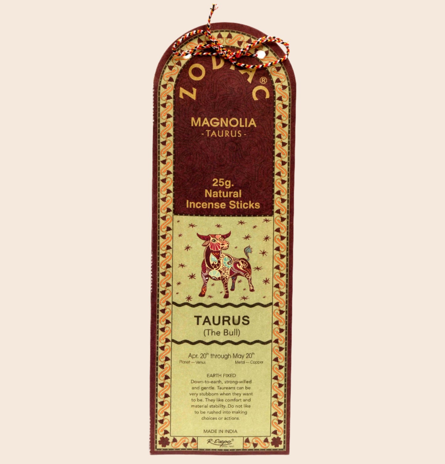Zodiac Incense- Taurus