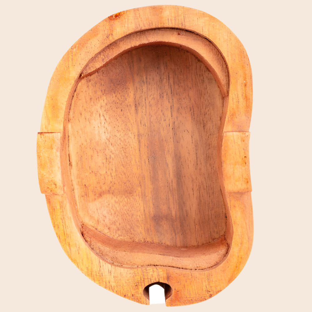 Carved Sun Wooden Puzzle Box