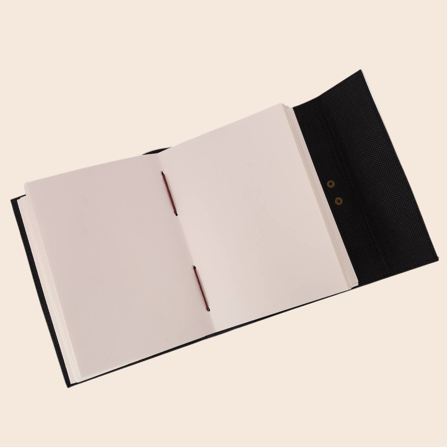 Pentagram with Stones Leather Journal