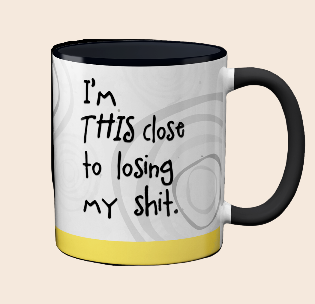 Losing My Shit Owl Coffee Mug