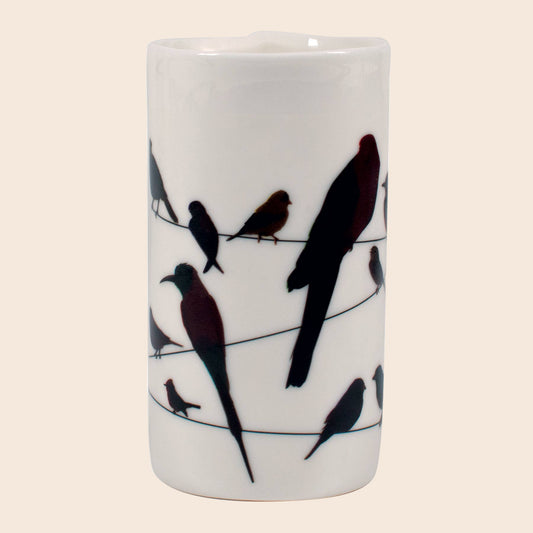 Birds on a Wire T-Light Holder