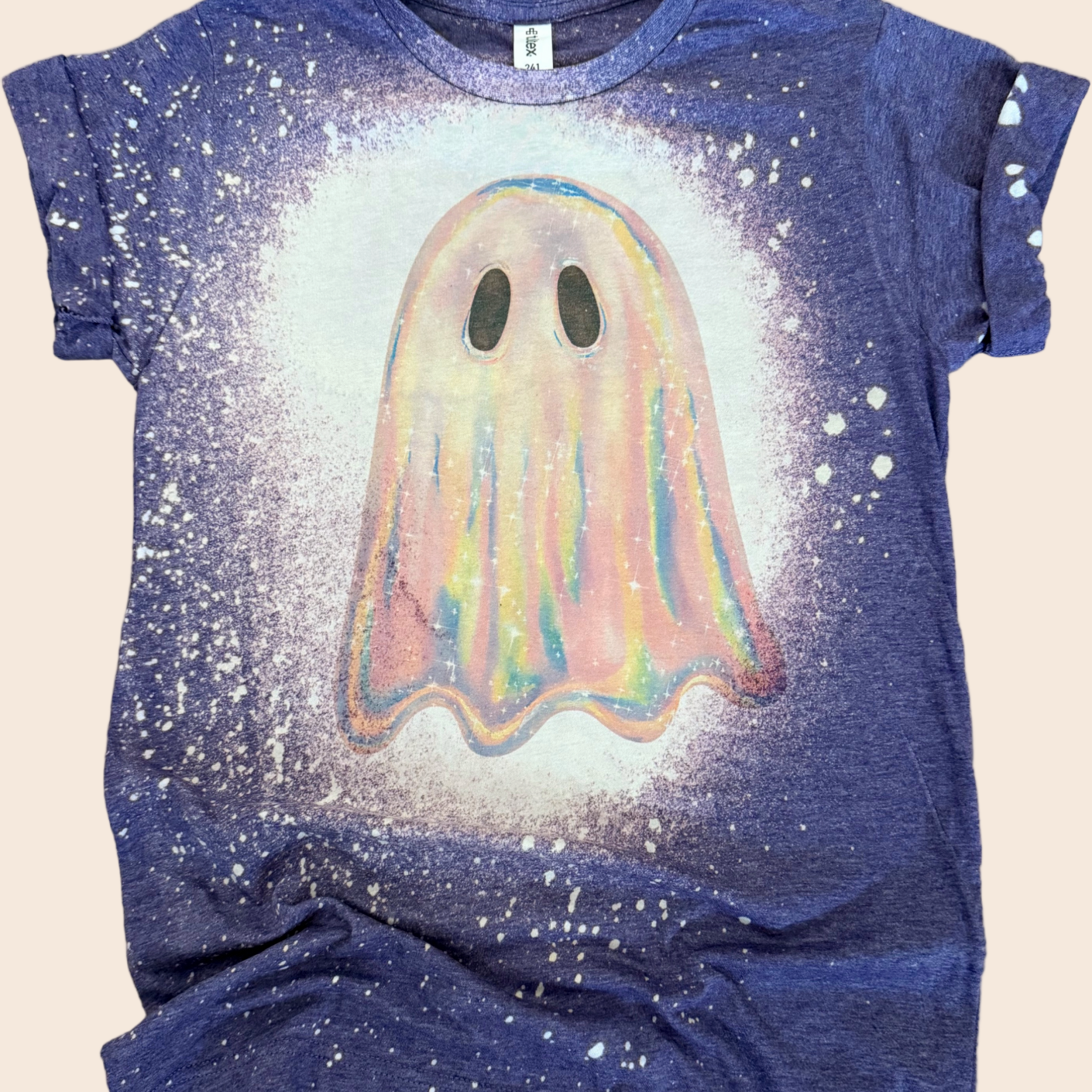 Iridescent Ghost Bleached Tee