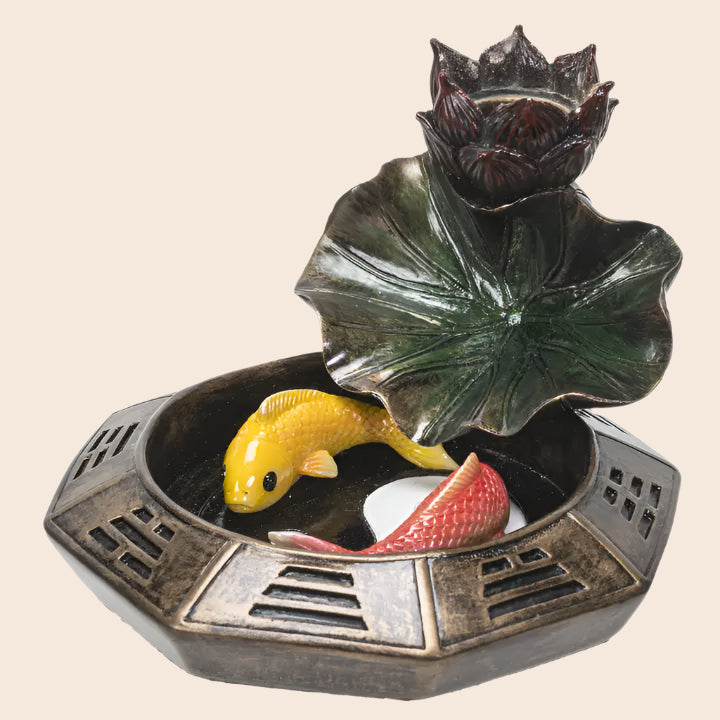 Yin-Yang Koi Backflow Burner