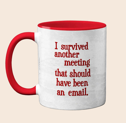 Chicken Meeting Funny Mug Cup