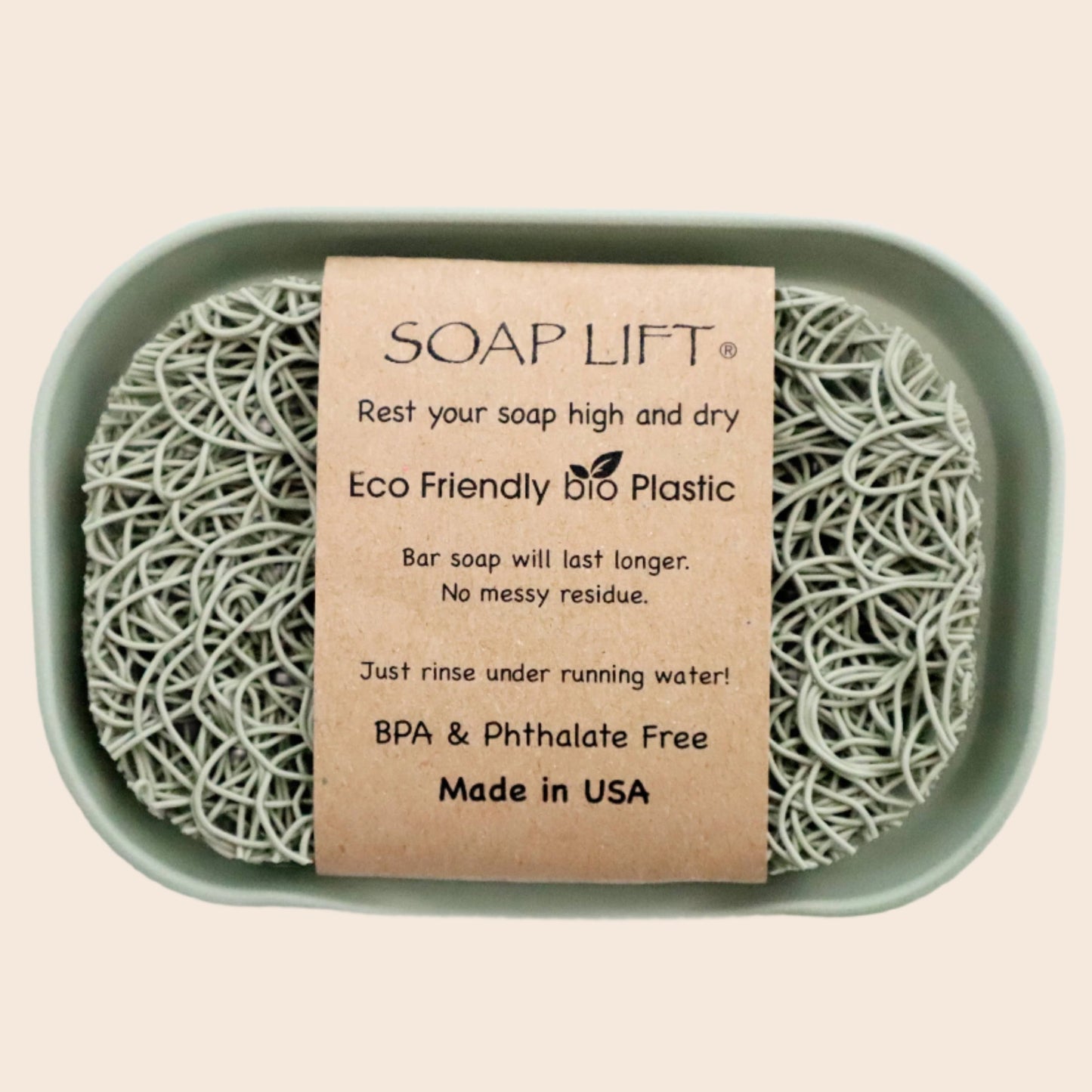 Waterfall Soap Dish Set w/ Soap Lift Soap Saver