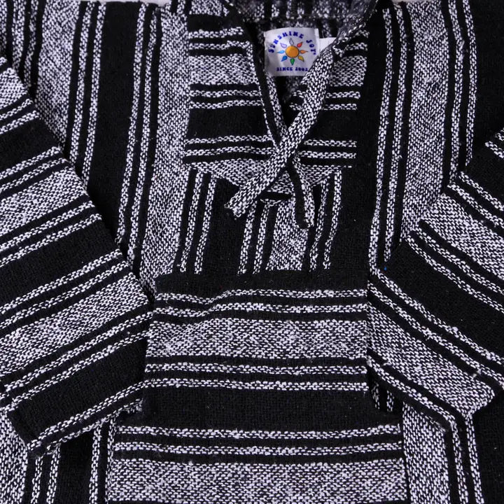 Baja Black and White Stripes