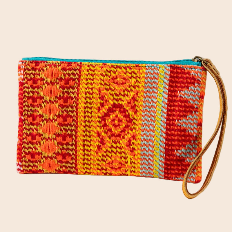 Tessa Handmade Ethnic Pattern Clutch