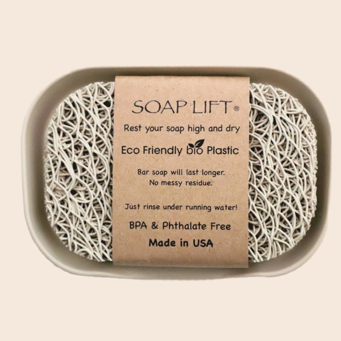 Waterfall Soap Dish Set w/ Soap Lift Soap Saver