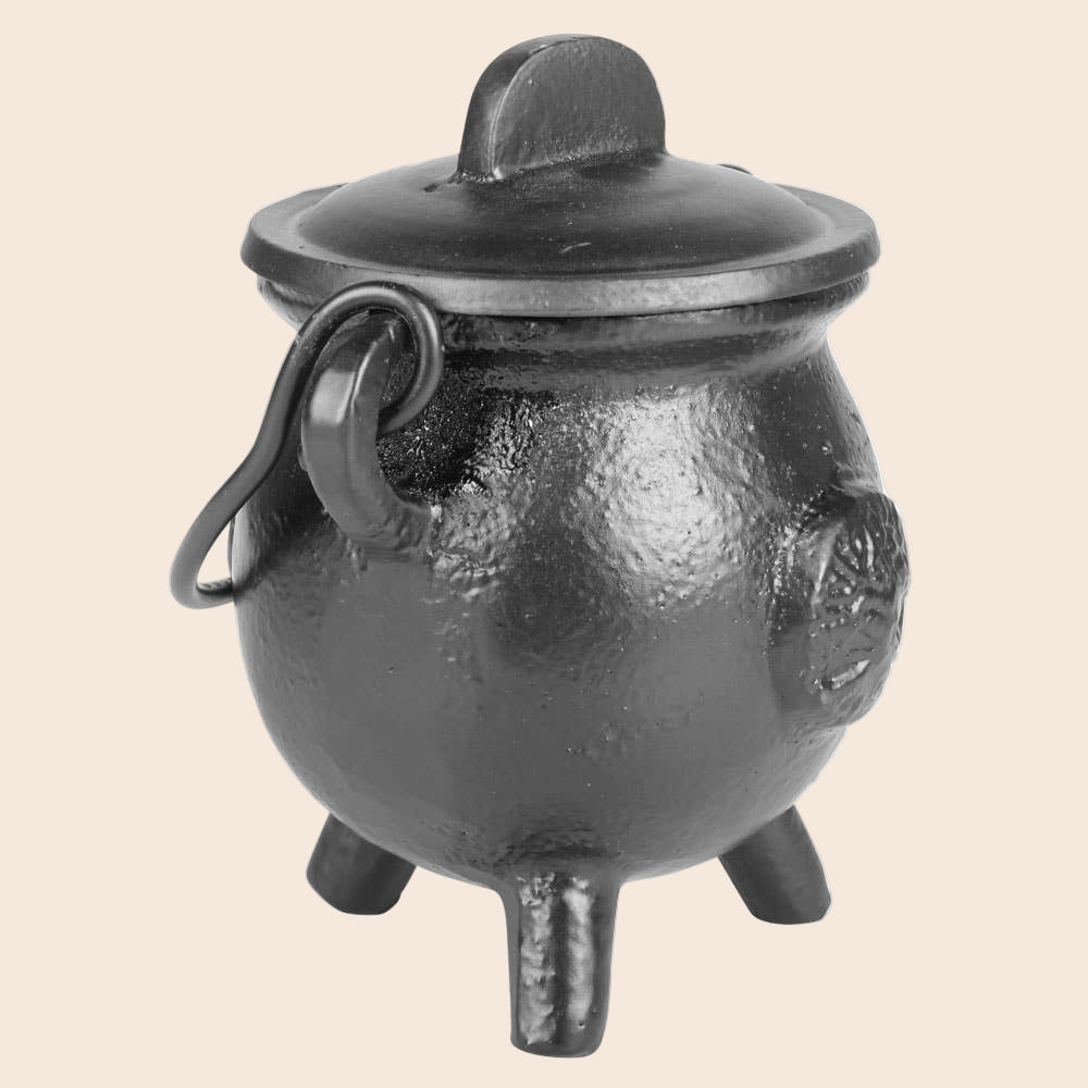 Cast Iron Cauldron Small Tree Of Life