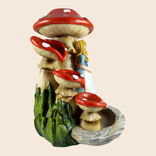 Alice Mushroom Wonderland Backflow Burner