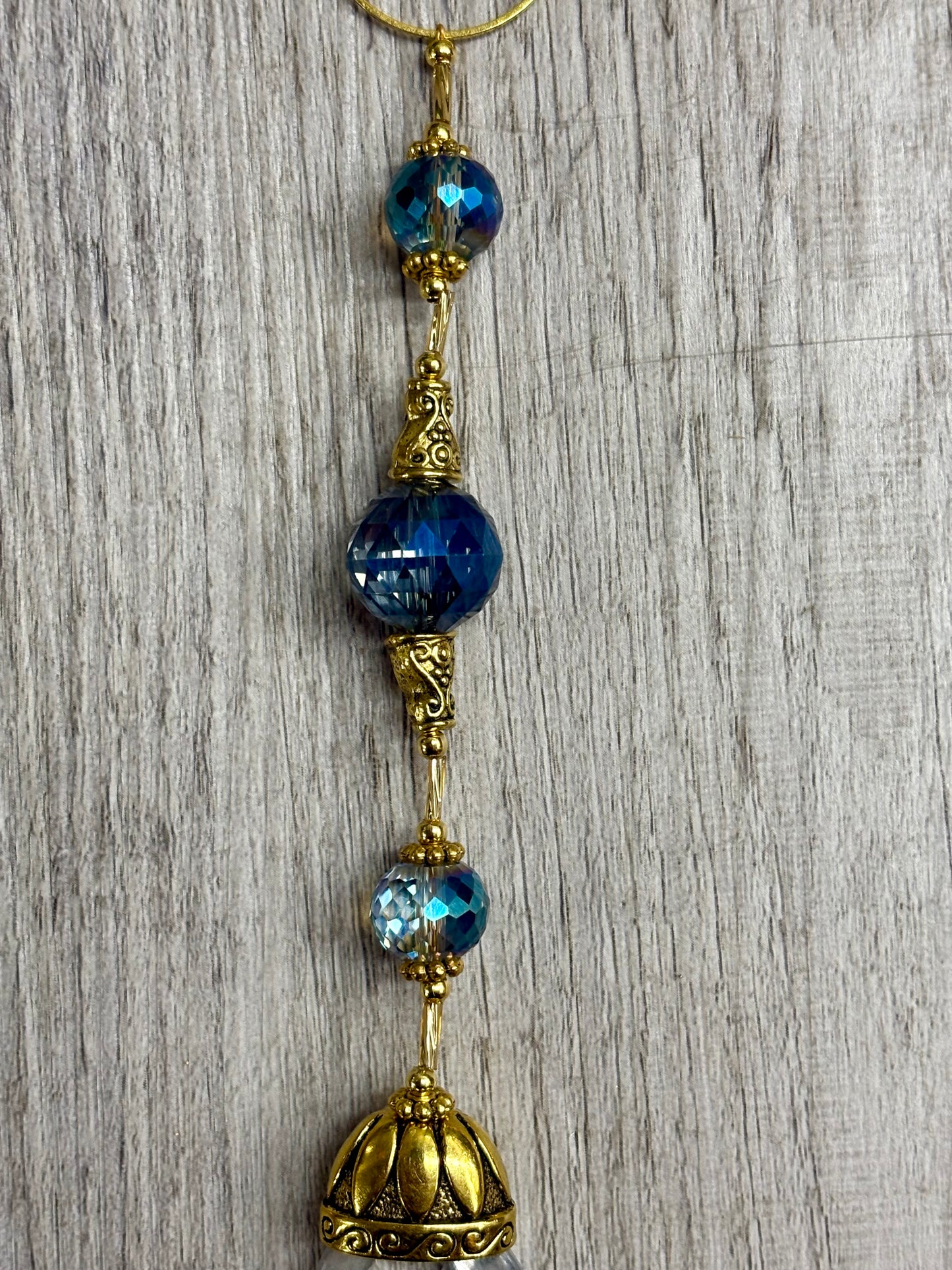 Stormy Blue Suncatcher